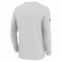 Nike Kansas City Chiefs Sideline Velocity Performance Long Sleeve T-Shirt - Ash