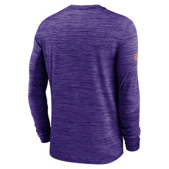 Nike Minnesota Vikings Sideline Velocity Performance Long Sleeve T-Shirt - Purple