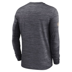 Nike New Orleans Saints Sideline Velocity Performance Long Sleeve T-Shirt - Black