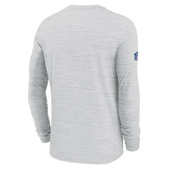 Nike New York Giants Sideline Velocity Performance Long Sleeve T-Shirt - Ash