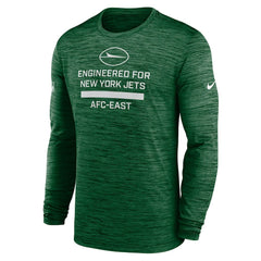 Nike New York Jets Sideline Velocity Performance Long Sleeve T-Shirt - Green
