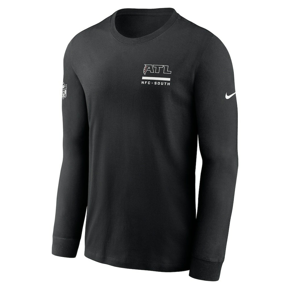 Nike Atlanta Falcons Sideline Dri-FIT Long Sleeve T-Shirt Black