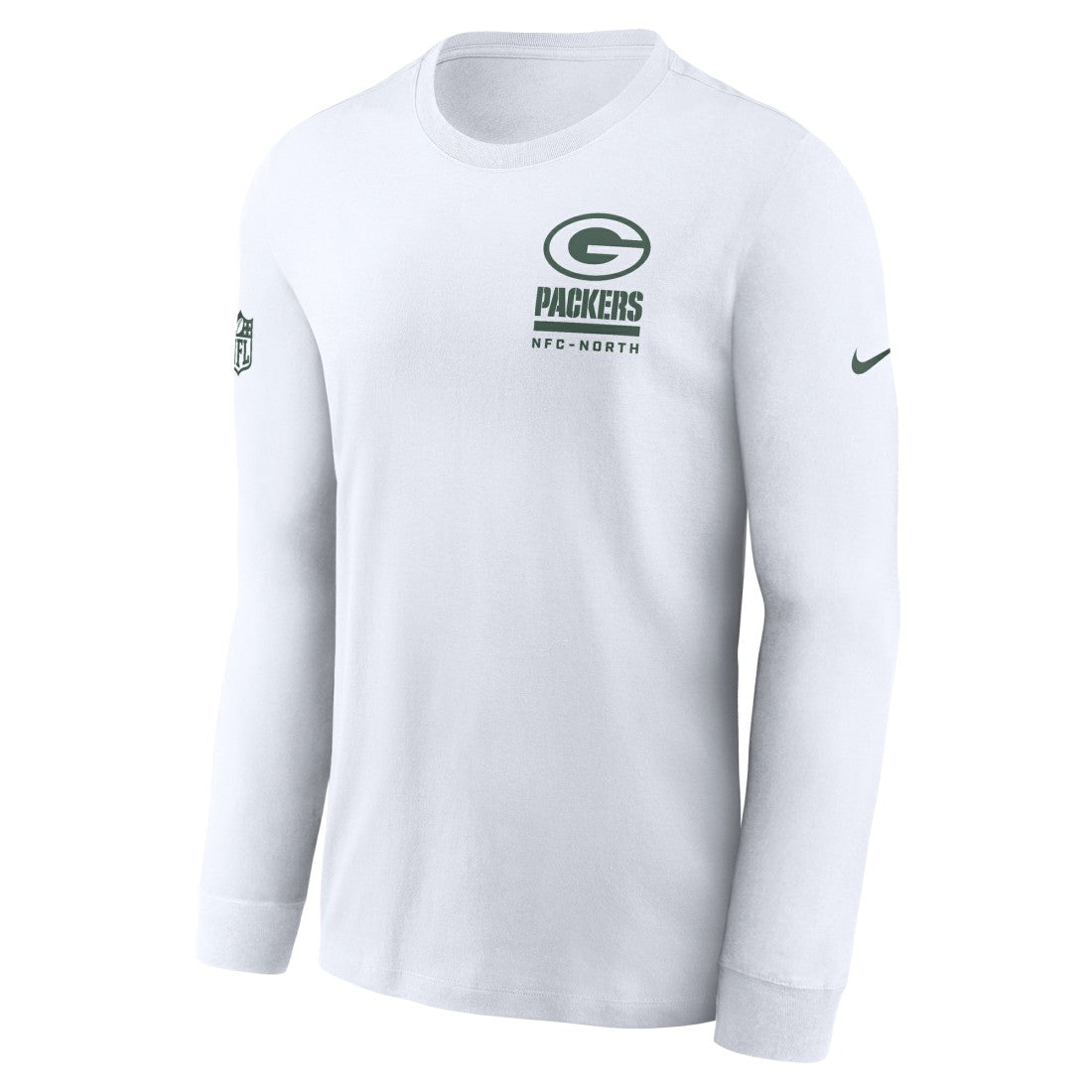 Nike Green Bay Packers Sideline Dri-FIT Long Sleeve T-Shirt White