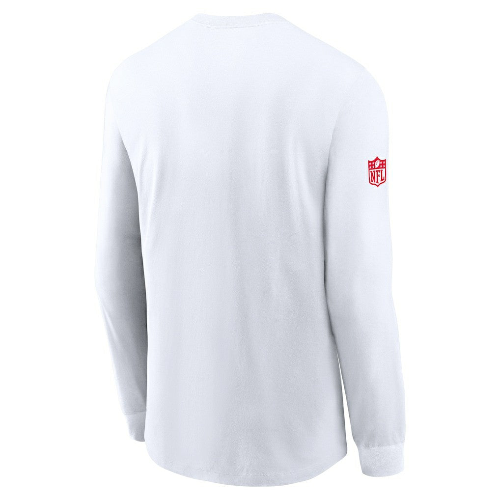 Nike Houston Texans Sideline Dri-FIT Long Sleeve T-Shirt White