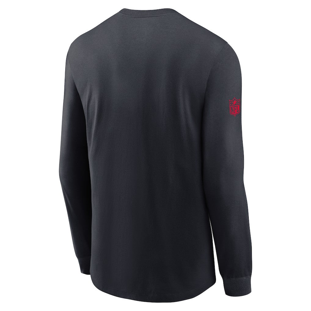 Nike Houston Texans Sideline Dri-FIT Long Sleeve T-Shirt Navy