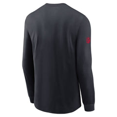 Nike Houston Texans Sideline Dri-FIT Long Sleeve T-Shirt Navy