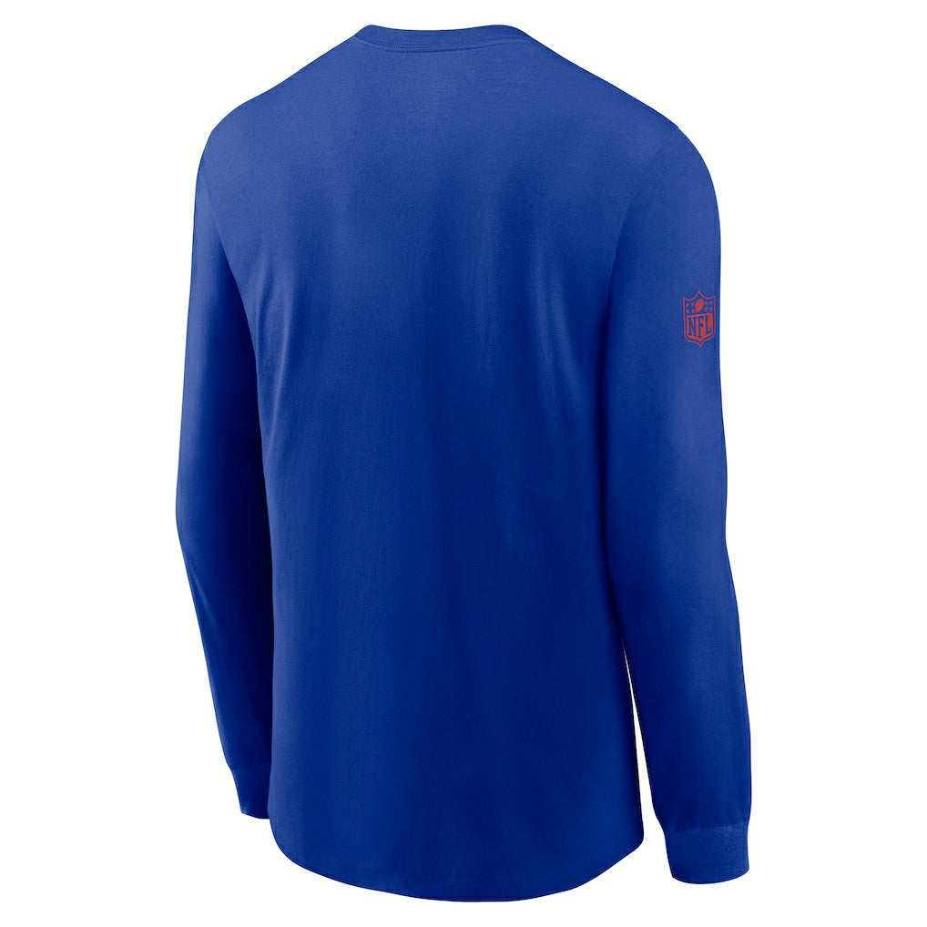 Nike Buffalo Bills Sideline Dri-FIT Long Sleeve T-Shirt Royal