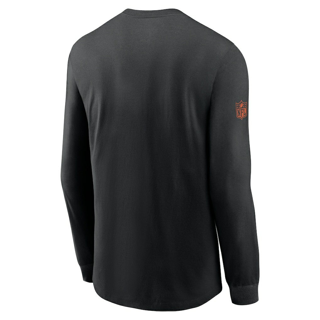 Nike Cincinnati Bengals Sideline Dri-FIT Long Sleeve T-Shirt Black