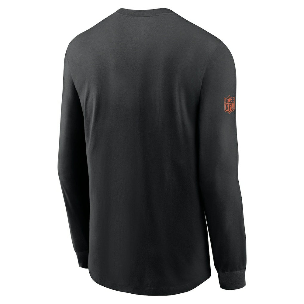 Nike Cincinnati Bengals Sideline Dri-FIT Long Sleeve T-Shirt Black