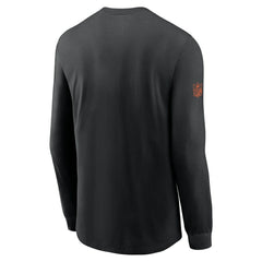 Nike Cincinnati Bengals Sideline Dri-FIT Long Sleeve T-Shirt Black