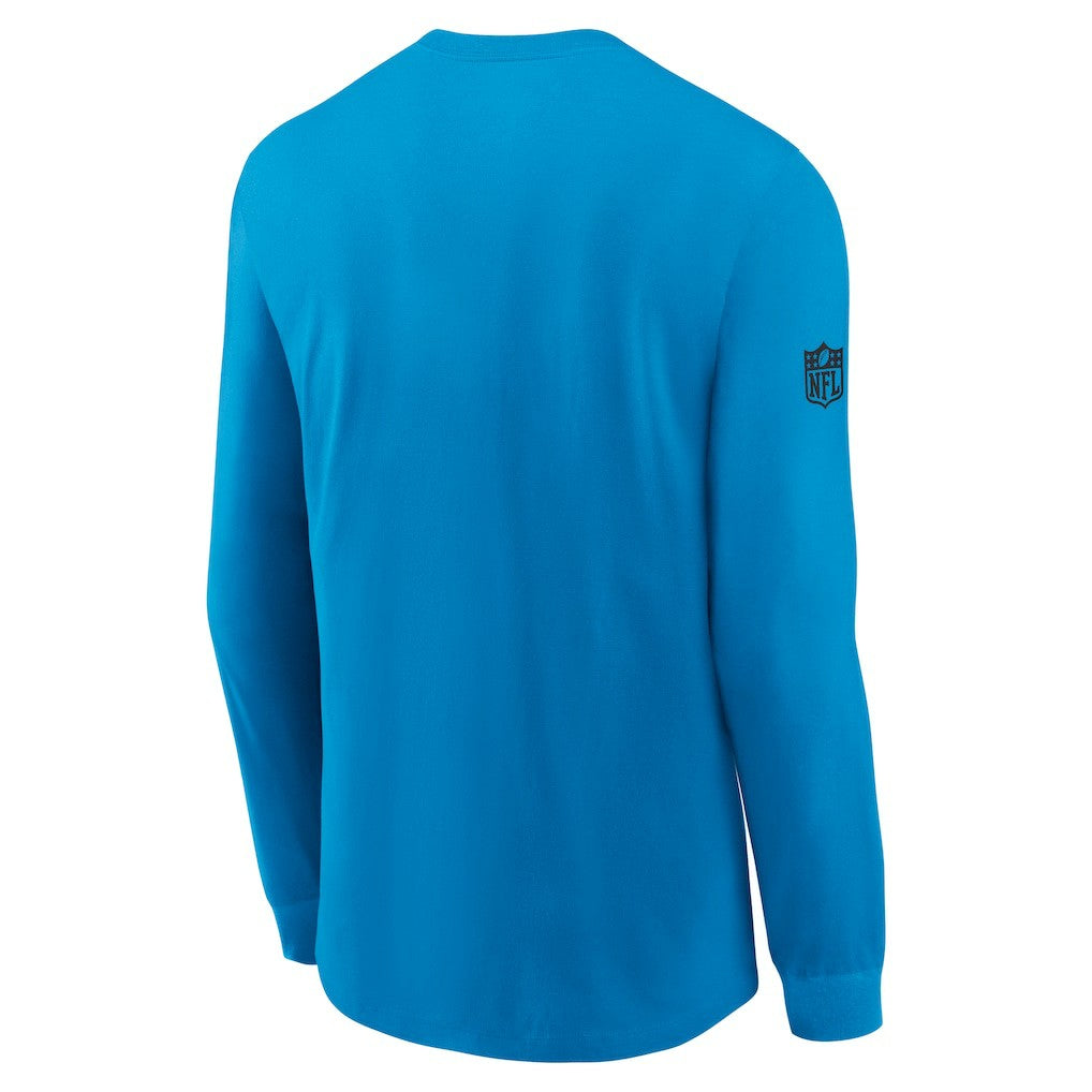Nike Carolina Panthers Sideline Dri-FIT Long Sleeve T-Shirt Blue