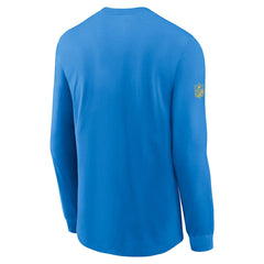 Nike Los Angeles Chargers Sideline Dri-FIT Long Sleeve T-Shirt Powder Blue
