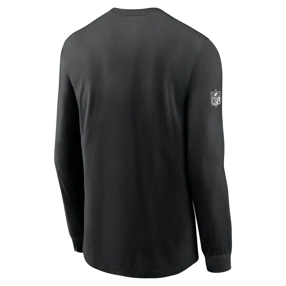 Nike Minnesota Vikings Sideline Dri-FIT Long Sleeve T-Shirt Black