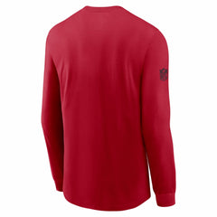 Nike San Francisco 49ers Sideline Dri-FIT Long Sleeve T-Shirt Scarlet