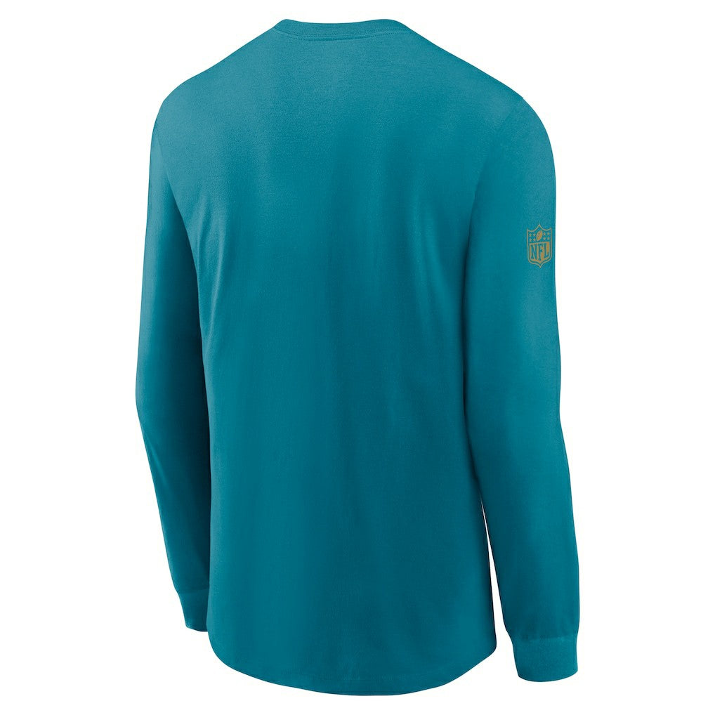 Nike Jacksonville Jaguars Sideline Dri-FIT Long Sleeve T-Shirt Teal