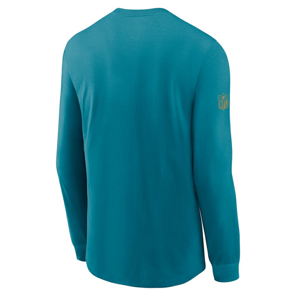 Nike Jacksonville Jaguars Sideline Dri-FIT Long Sleeve T-Shirt Teal