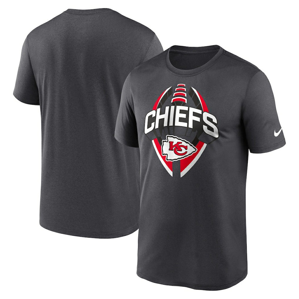 Nike Kansas City Chiefs Legend Icon Performance T-Shirt Gray
