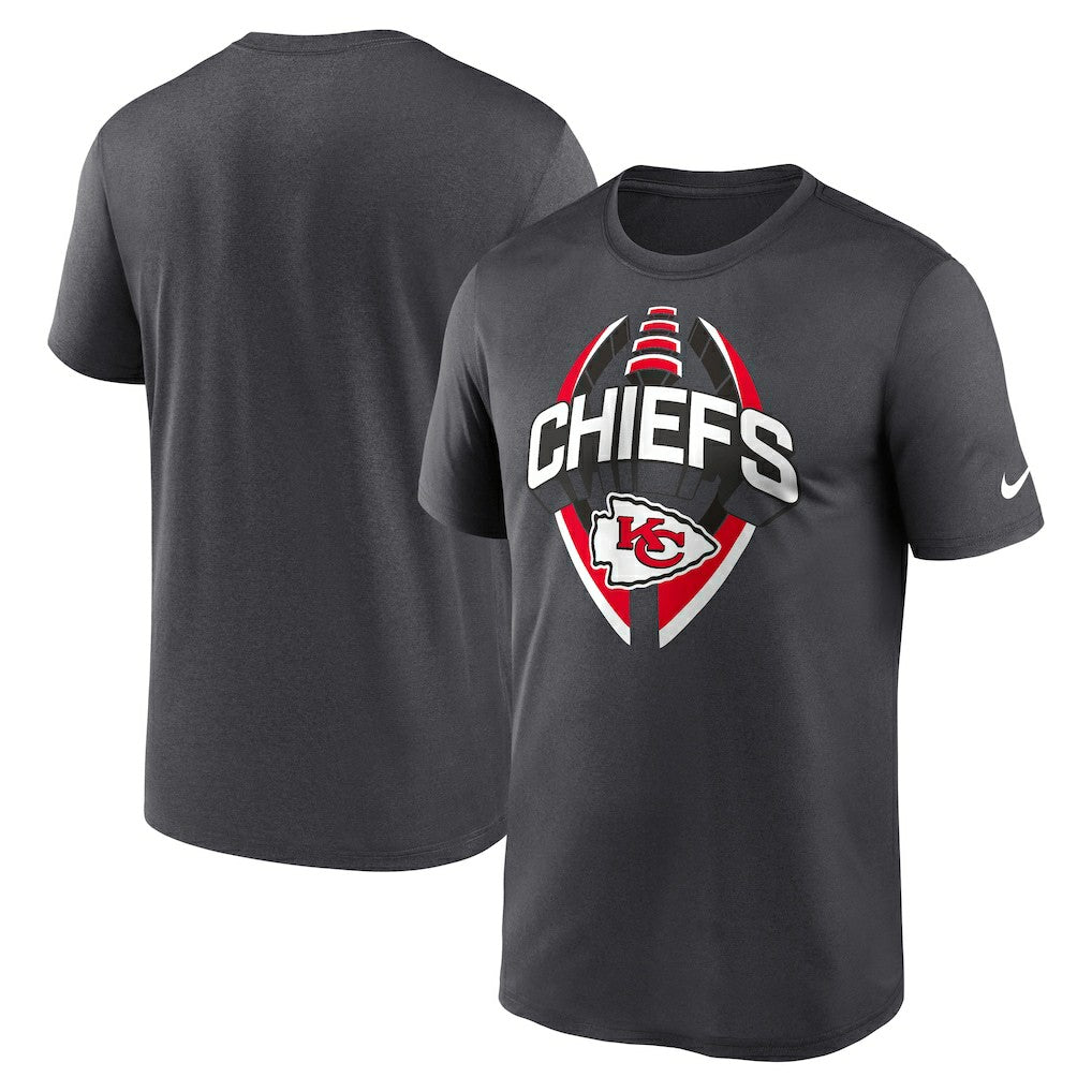 Nike Kansas City Chiefs Legend Icon Performance T-Shirt Gray