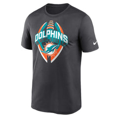 Nike Miami Dolphins Legend Icon Performance T-Shirt Gray