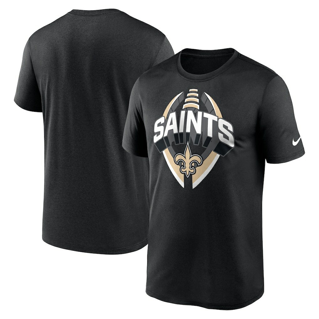 Nike New Orleans Saints Legend Icon Performance T-Shirt Black