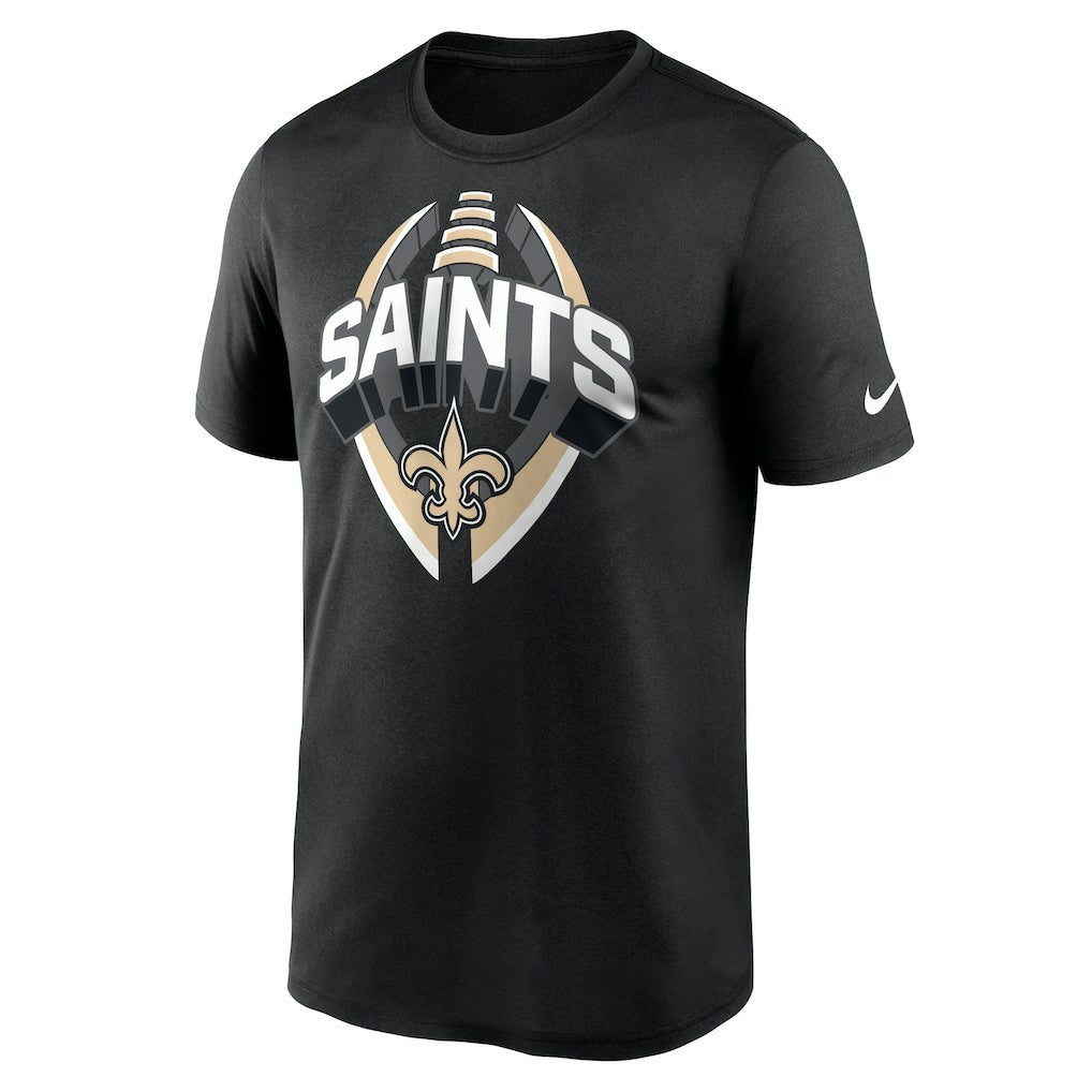 Nike New Orleans Saints Legend Icon Performance T-Shirt Black