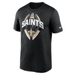 Nike New Orleans Saints Legend Icon Performance T-Shirt Black