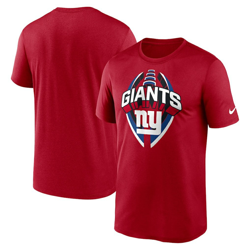 Nike New York Giants Legend Icon Performance T-Shirt Red