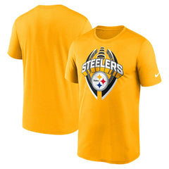 Nike Pittsburgh Steelers Legend Icon Performance T-Shirt Gold