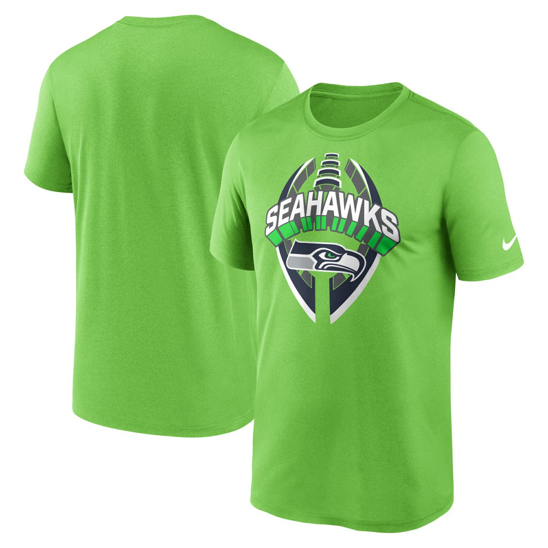 Nike Seattle Seahawks Legend Icon Performance T-Shirt Neon Green