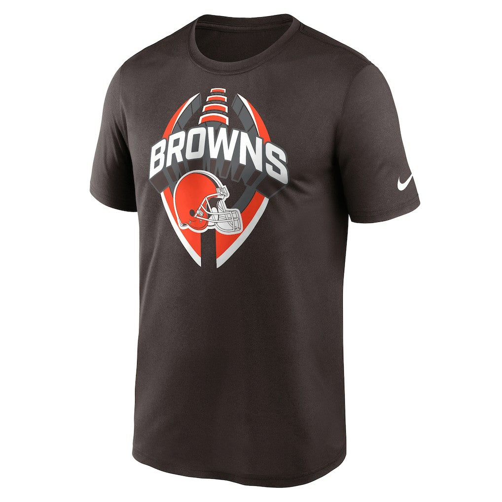 Nike Cleveland Browns Legend Icon Performance T-Shirt Brown