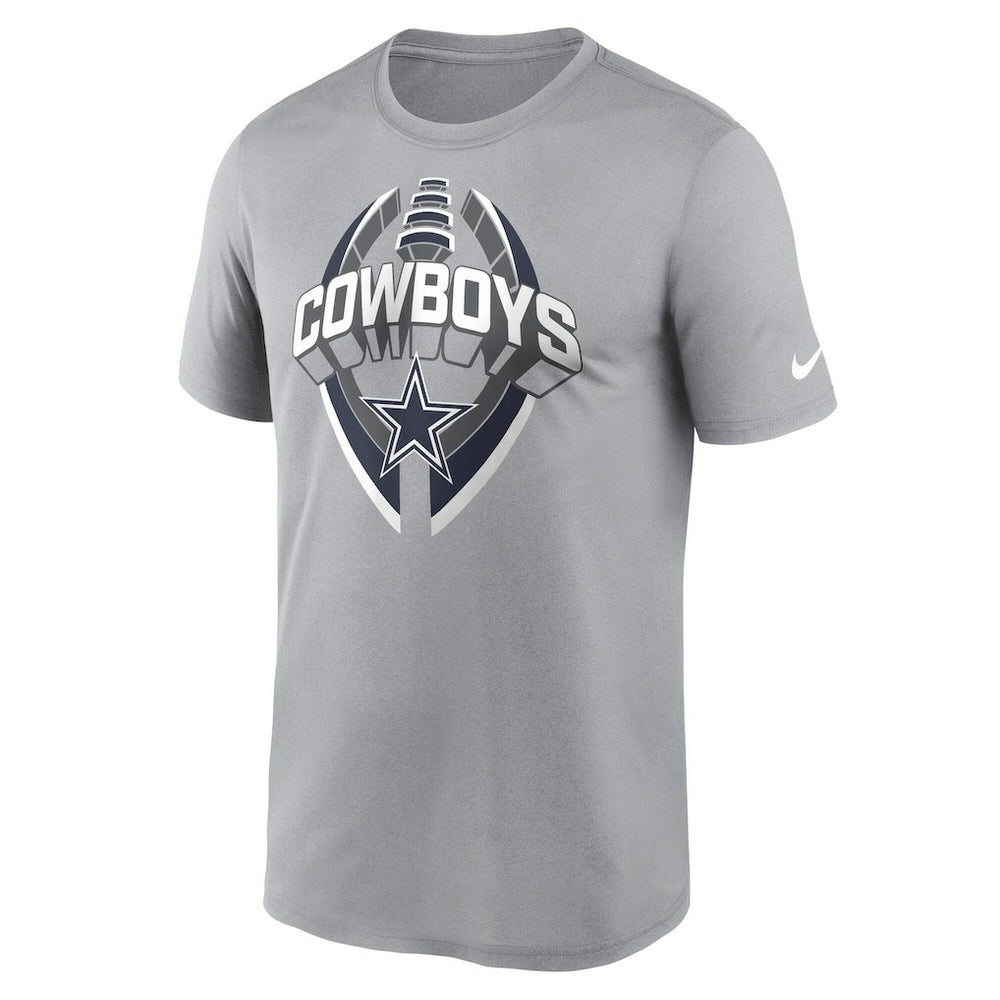 Nike Dallas Cowboys Legend Icon Performance T-Shirt Silver