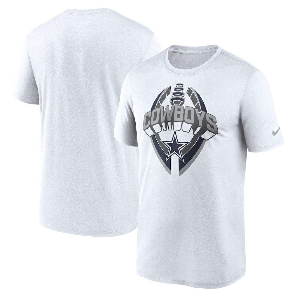 Nike Dallas Cowboys Legend Icon Performance T-Shirt White