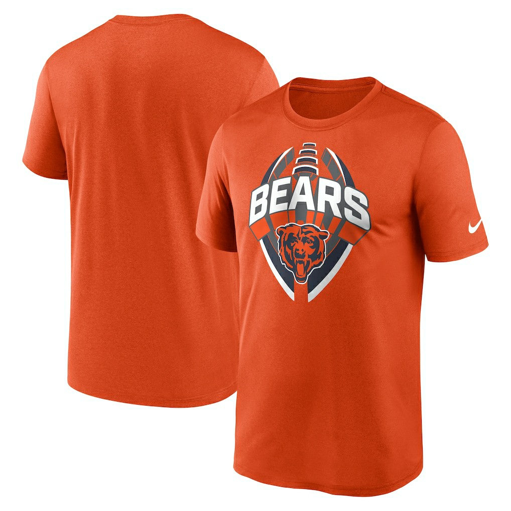 Nike Chicago Bears Legend Icon Performance T-Shirt Orange