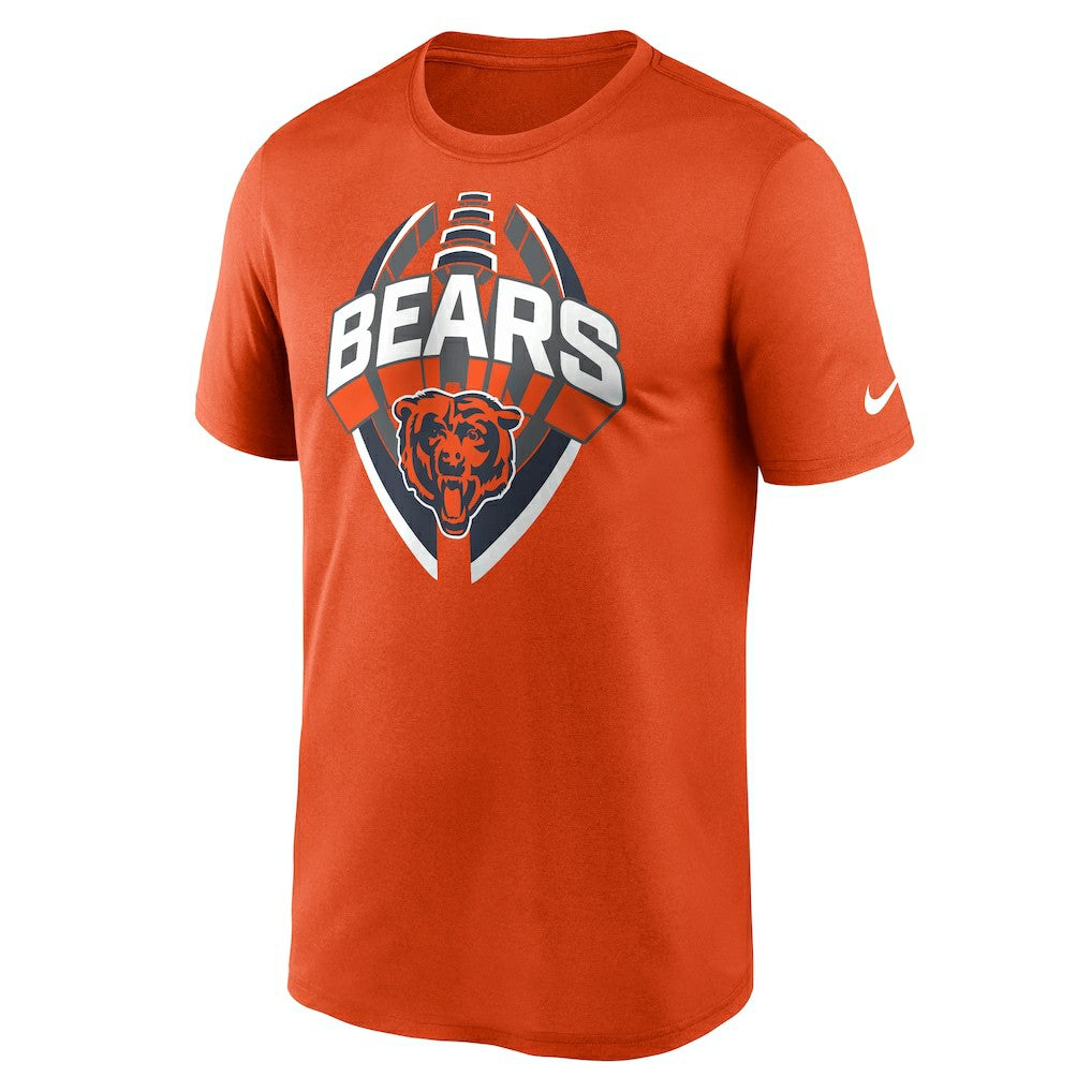 Nike Chicago Bears Legend Icon Performance T-Shirt Orange