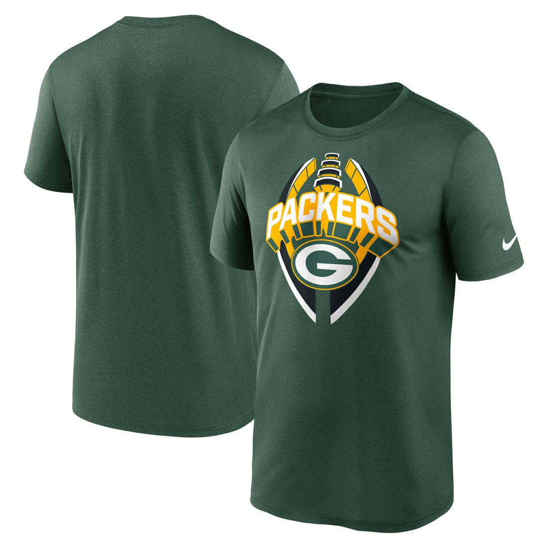 Nike Green Bay Packers Legend Icon Performance T-Shirt Green