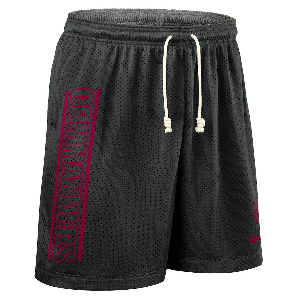 Nike Washington Commanders Sideline Reversible Dri-FIT Shorts Black