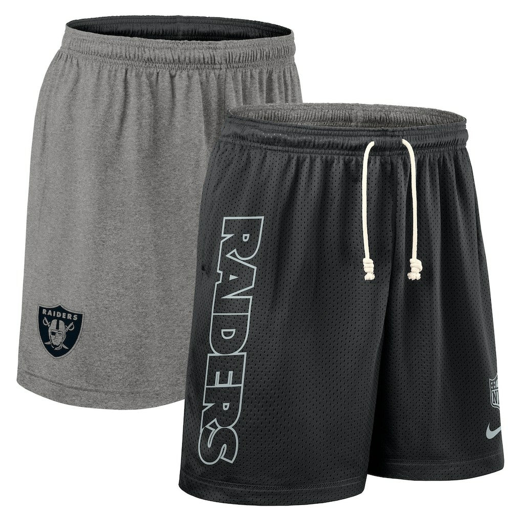 Nike Las Vegas Raiders Sideline Reversible Dri-FIT Shorts Black