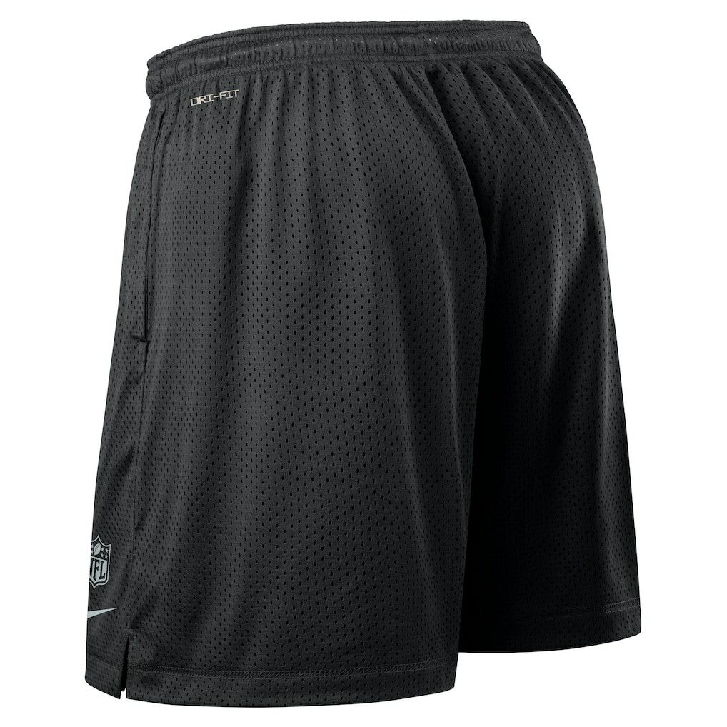Nike Las Vegas Raiders Sideline Reversible Dri-FIT Shorts Black