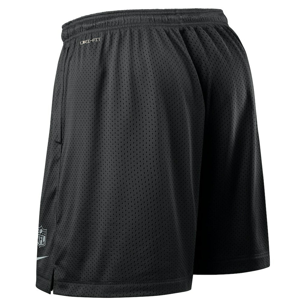 Nike Las Vegas Raiders Sideline Reversible Dri-FIT Shorts Black