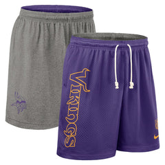 Nike Minnesota Vikings Sideline Reversible Dri-FIT Shorts Purple