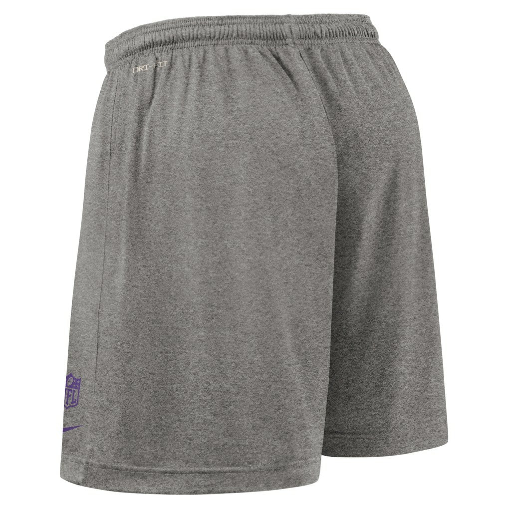 Nike Minnesota Vikings Sideline Reversible Dri-FIT Shorts Purple