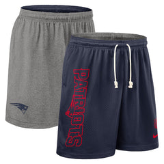 Nike New England Patriots Sideline Reversible Dri-FIT Shorts Navy