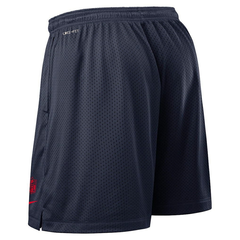 Nike New England Patriots Sideline Reversible Dri-FIT Shorts Navy