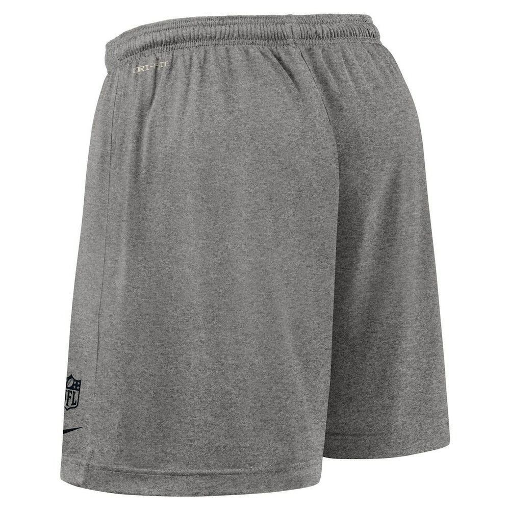 Nike New Orleans Saints Sideline Reversible Dri-FIT Shorts Black