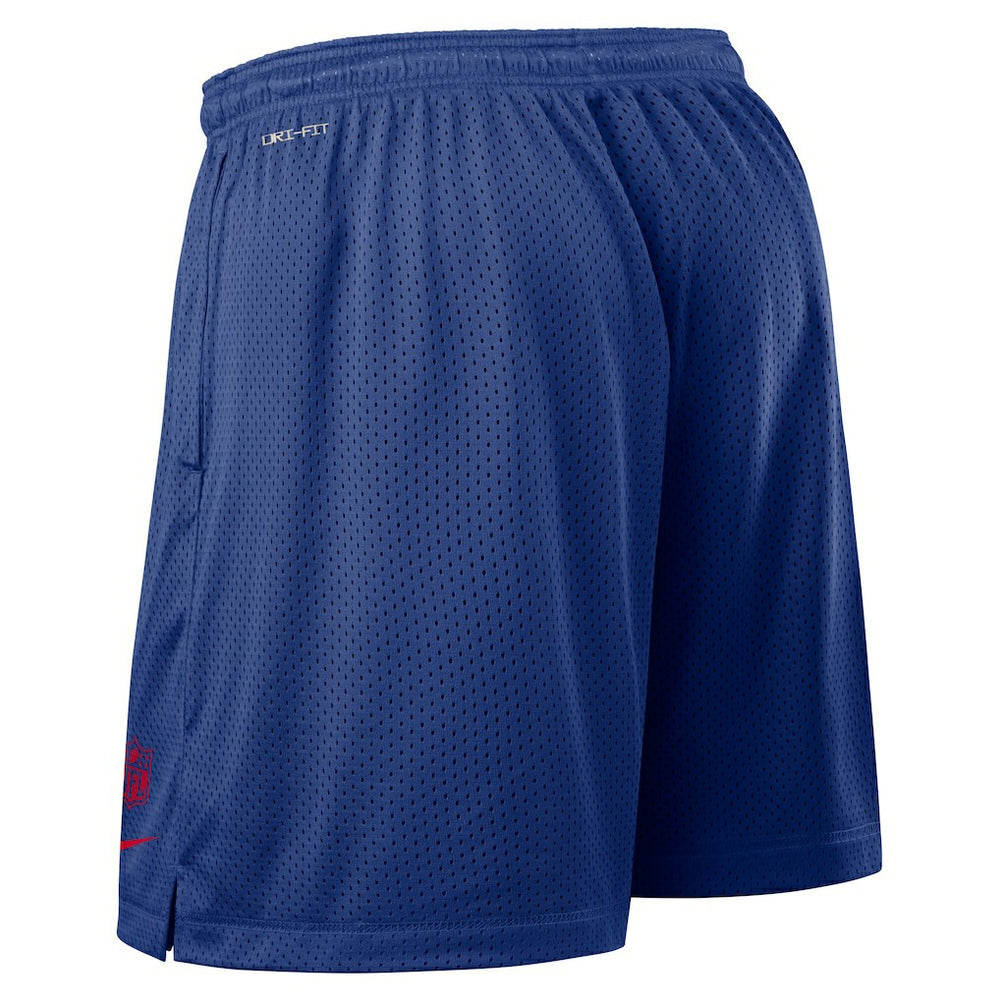 Nike New York Giants Sideline Reversible Dri-FIT Shorts Royal