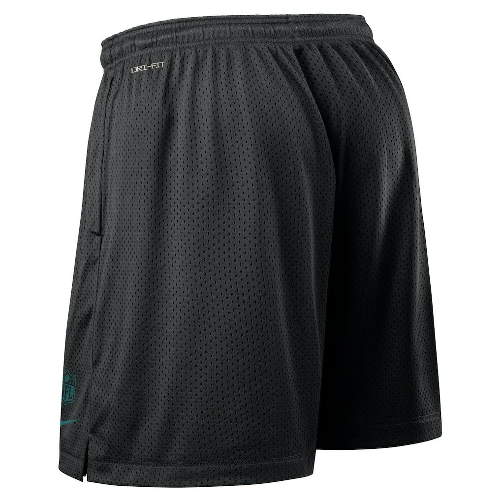 Nike Philadelphia Eagles Sideline Reversible Dri-FIT Shorts Black