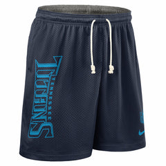 Nike Tennessee Titans Sideline Reversible Dri-FIT Shorts Navy