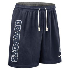 Nike Dallas Cowboys Sideline Reversible Dri-FIT Shorts Navy