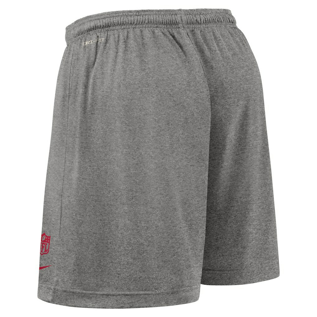 Nike Arizona Cardinals Sideline Reversible Dri-FIT Shorts Cardinal