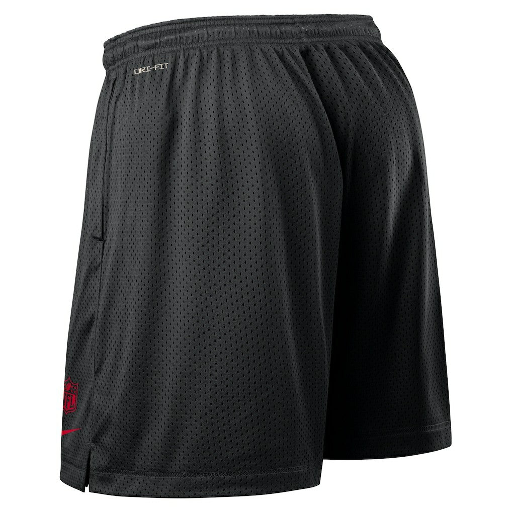 Nike Atlanta Falcons Sideline Reversible Dri-FIT Shorts Black